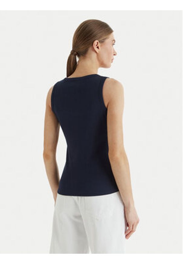 JOOP! Top 58 JW243JE423 30042835 Granatowy Regular Fit. Kolor: niebieski. Materiał: bawełna