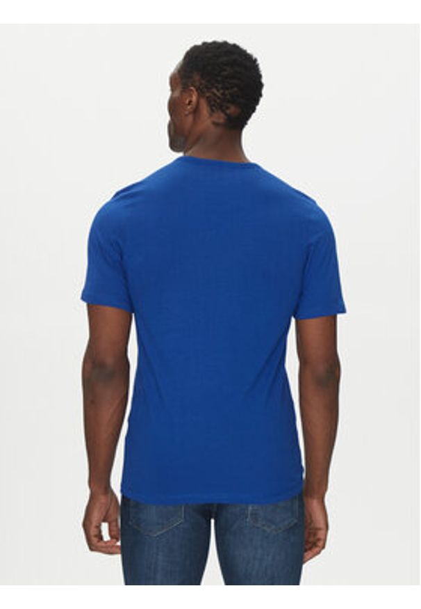BOSS Komplet 3 t-shirtów TShirtRN 3P Classic 50532468 Niebieski Regular Fit. Kolor: niebieski. Materiał: bawełna