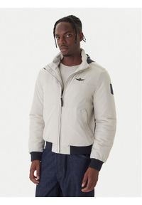 Aeronautica Militare Kurtka bomber 252AB3026UCT03264 Beżowy Regular Fit. Kolor: beżowy. Materiał: syntetyk
