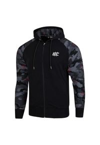 Bluza z kapturem męska na zamek EXTREME HOBBY RIVAL. Typ kołnierza: kaptur. Kolor: czarny, zielony. Materiał: bawełna