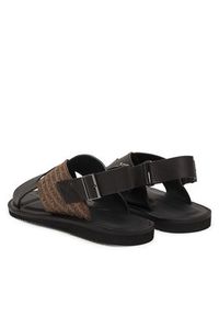 Emporio Armani Sandały EM004323 AF25617 M6354 Brązowy. Kolor: brązowy. Materiał: skóra #3