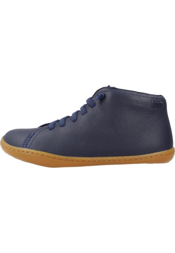 Camper - Buty CAMPER PEU FW Niebieski. Okazja: na co dzień. Kolor: niebieski. Materiał: tkanina, skóra