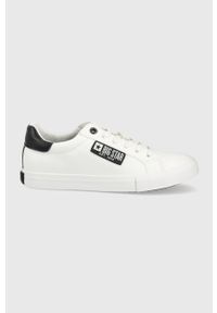 Big-Star - Big Star sneakersy kolor biały. Nosek buta: okrągły. Zapięcie: sznurówki. Kolor: biały. Materiał: guma