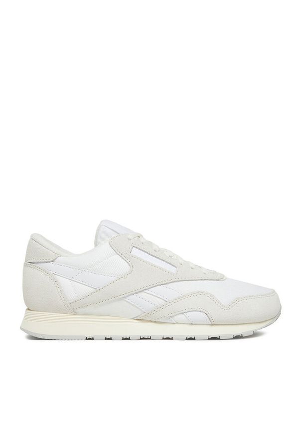 Sneakersy Reebok. Kolor: biały. Materiał: nylon. Model: Reebok Classic, Reebok Nylon