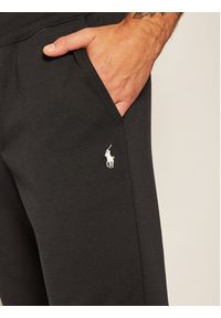 Polo Ralph Lauren Spodnie dresowe Core Replen 710652314001 Czarny Regular Fit. Kolor: czarny. Materiał: bawełna, dresówka, syntetyk