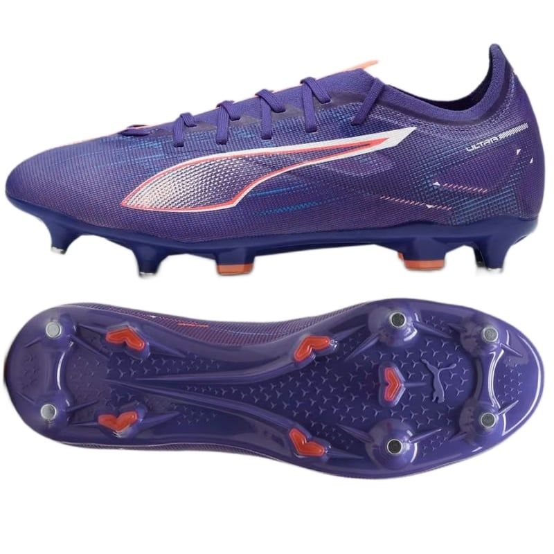 Fioletowe korki Puma z cholewką 4067979367172 - Korki męskie