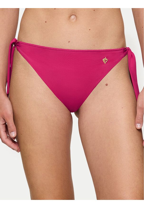 Triumph Dół od bikini Summer Twist 10222223 Różowy. Kolor: różowy. Materiał: syntetyk