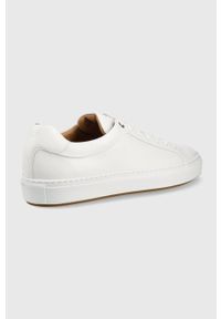 BOSS buty skórzane Mirage 50472128.112 kolor biały. Nosek buta: okrągły. Zapięcie: sznurówki. Kolor: biały. Materiał: skóra #2
