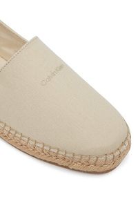 Calvin Klein Espadryle Espadrille Webbing Cv HM0HM02075 Écru. Kolor: kremowy. Materiał: materiał #2