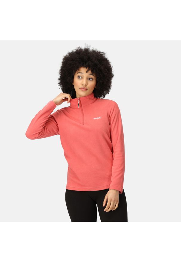 Regatta - Polar turystyczny damski z suwakiem Sweethart. Kolor: różowy. Materiał: polar, poliester. Sport: turystyka piesza