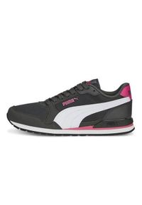Buty do chodzenia dla dzieci Puma ST Runner V3 Mesh. Kolor: czarny. Materiał: guma, syntetyk, tkanina, materiał. Sport: turystyka piesza