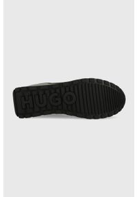 Hugo - HUGO sneakersy Icelin kolor czarny. Nosek buta: okrągły. Zapięcie: sznurówki. Kolor: czarny. Materiał: guma #5