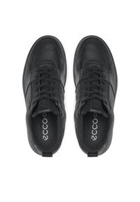 ecco - ECCO Sneakersy Street 720 M GORE-TEX 52081401001 Czarny. Kolor: czarny. Materiał: skóra. Technologia: Gore-Tex #2