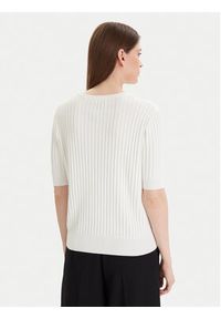 Tatuum Sweter Bazo T2501.046 Écru Regular Fit. Kolor: kremowy. Materiał: bawełna #5