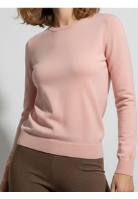 Sinsay - Lekki sweter basic - różowy. Kolor: różowy #1