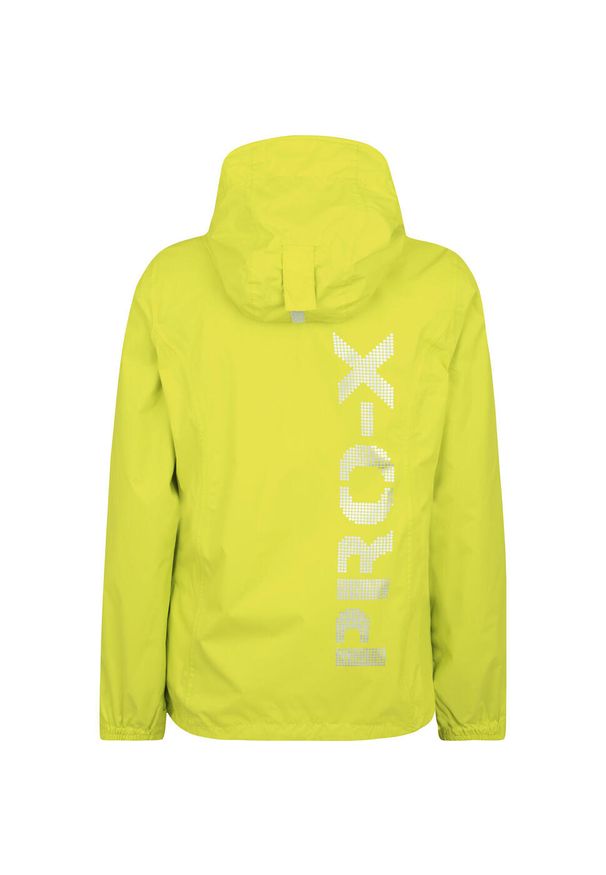 PRO-X ELEMENTS - Damska kurtka wodoodporna Pro-X Elements Flash. Kolor: żółty, zielony, wielokolorowy