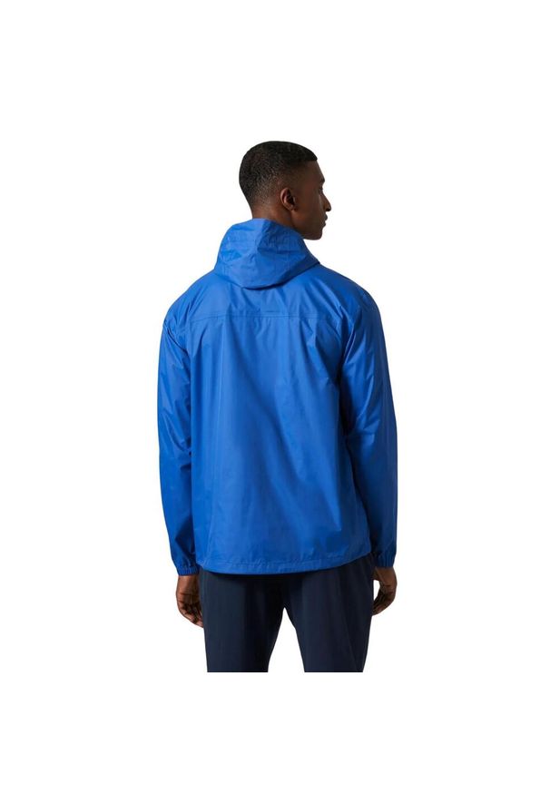 Kurtka wodoodporna Helly Hansen Loke. Typ kołnierza: kaptur. Kolor: niebieski. Materiał: syntetyk. Sport: turystyka piesza