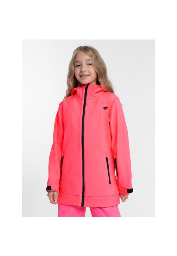 4f - Kurtka Dziecięca 4F. Kolor: różowy