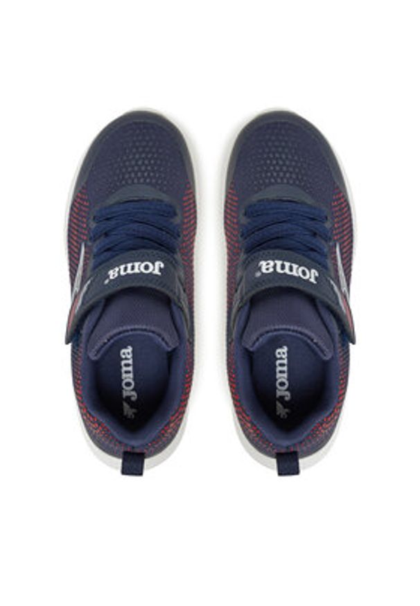 Joma Sneakersy Horizon Jr 2503 JHORIS2503V Granatowy. Kolor: niebieski. Materiał: materiał