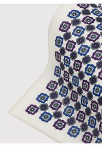 Pako Lorente - PAKO LORENTE – Poszetka we wzór geometryczny. Materiał: bawełna. Wzór: geometria #3