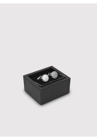 Pako Lorente - PAKO LORENTE – Srebrne spinki do mankietów. Kolor: srebrny #3