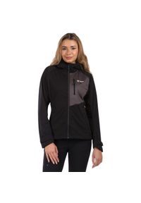 Damska kurtka softshell Kilpi BELTRA-W. Kolor: czarny. Materiał: softshell