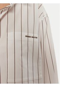 Miss Sixty Koszula 6L3XJ0320000 Biały Regular Fit. Kolor: biały. Materiał: bawełna #4