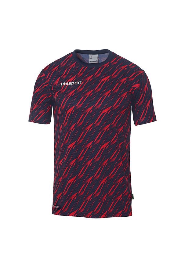 UHLSPORT - Koszulka Uhlsport Progressive 28. Kolor: wielokolorowy, niebieski, czerwony. Materiał: materiał. Wzór: nadruk. Sport: piłka nożna