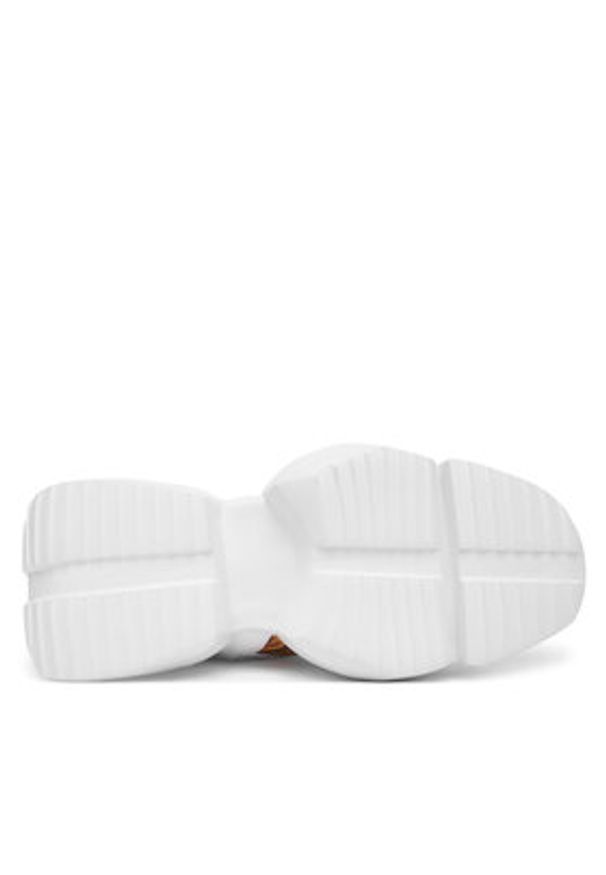 Versace Jeans Couture Sneakersy 80VA3SU7 ZSE19 G03 Biały. Kolor: biały. Materiał: skóra