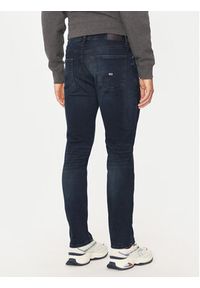 Tommy Jeans Jeansy Scanton DM0DM20386 Granatowy Slim Fit. Kolor: niebieski