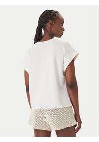 Emporio Armani T-Shirt EW000616 AF20243 U1131 Biały Regular Fit. Kolor: biały. Materiał: wiskoza #4