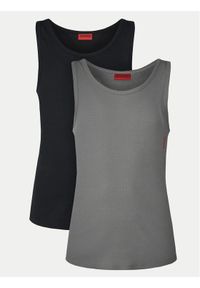 Hugo - HUGO Komplet 2 tank topów 50469790 Kolorowy Slim Fit. Materiał: bawełna. Wzór: kolorowy