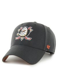 47 Brand Czapka z daszkiem NHL Anaheim Ducks Ballpark Snap 47 MVP H-BLPMS25WBP Czarny. Kolor: czarny. Materiał: materiał, akryl