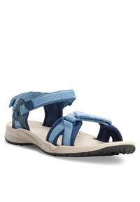 Jack Wolfskin Sandały Lakewood Ride Sandal W 4019041 Niebieski. Kolor: niebieski. Materiał: materiał #3