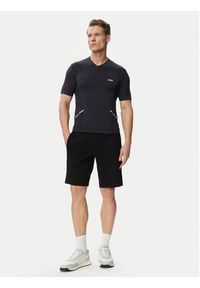 BOSS T-Shirt Game 2 50564794 Granatowy Slim Fit. Kolor: niebieski. Materiał: syntetyk #5