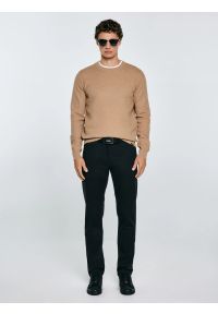 Big-Star - Trampki męskie niskie czarne SS174001 906. Okazja: na co dzień. Nosek buta: okrągły. Kolor: czarny. Materiał: guma, materiał, jeans. Styl: elegancki, klasyczny, casual #3