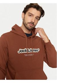 Jack & Jones Bluza Vesterbro 12265766 Brązowy Relaxed Fit. Kolor: brązowy. Materiał: bawełna, syntetyk #2