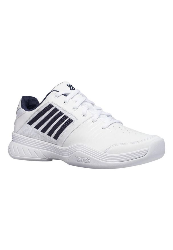 Buty do tenisa K-Swiss Court Express Carpet. Kolor: biały, wielokolorowy, niebieski. Sport: tenis