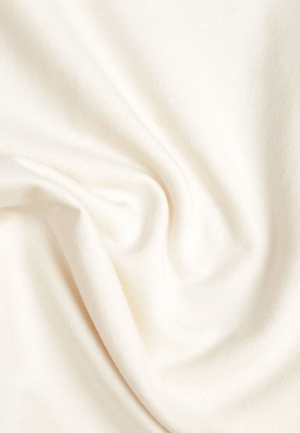 Born2be - Jasnobeżowa Bluza z Dodatkiem Bawełny Wykończona Ściągaczami Evilaya. Okazja: na co dzień. Kolor: beżowy. Materiał: bawełna. Długość rękawa: długi rękaw. Długość: długie. Styl: sportowy, casual