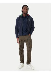 Aeronautica Militare Bluza 261FE2097UF00674 Granatowy Regular Fit. Kolor: niebieski. Materiał: bawełna #4