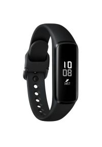 Smartband SAMSUNG Galaxy Fit-e Czarny. Kolor: czarny. Materiał: materiał. Styl: casual #1