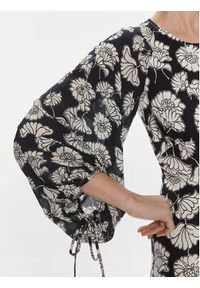 Weekend Max Mara Sukienka codzienna Yellow 2415621071 Granatowy Regular Fit. Okazja: na co dzień. Kolor: niebieski. Materiał: wiskoza. Typ sukienki: proste. Styl: casual #5