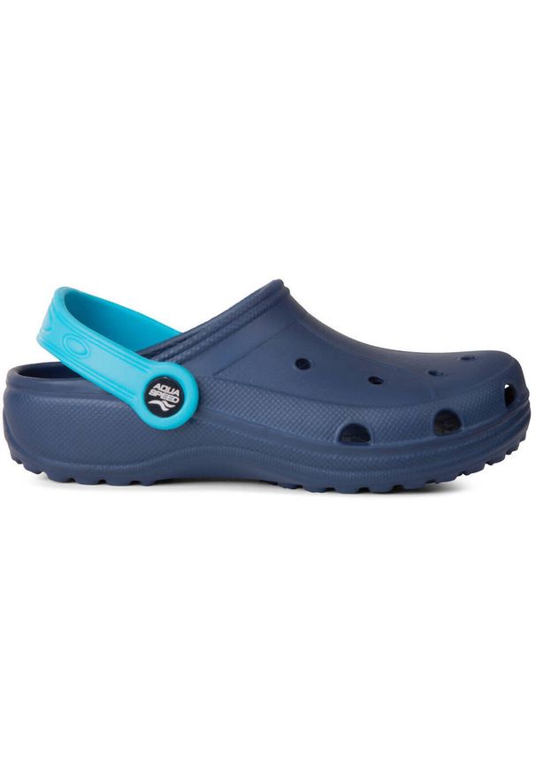 Klapki basenowe chodaki dla dzieci Aqua Speed Lima. Kolor: niebieski. Styl: sportowy