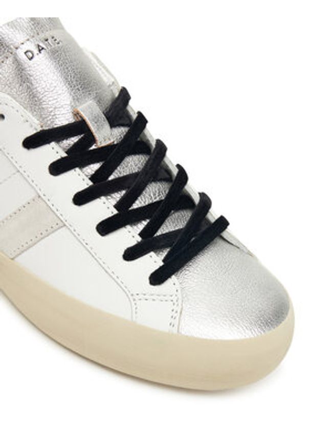 D.A.T.E. Sneakersy Hill Low Shiny W431-HL-SH Biały. Kolor: biały. Materiał: skóra