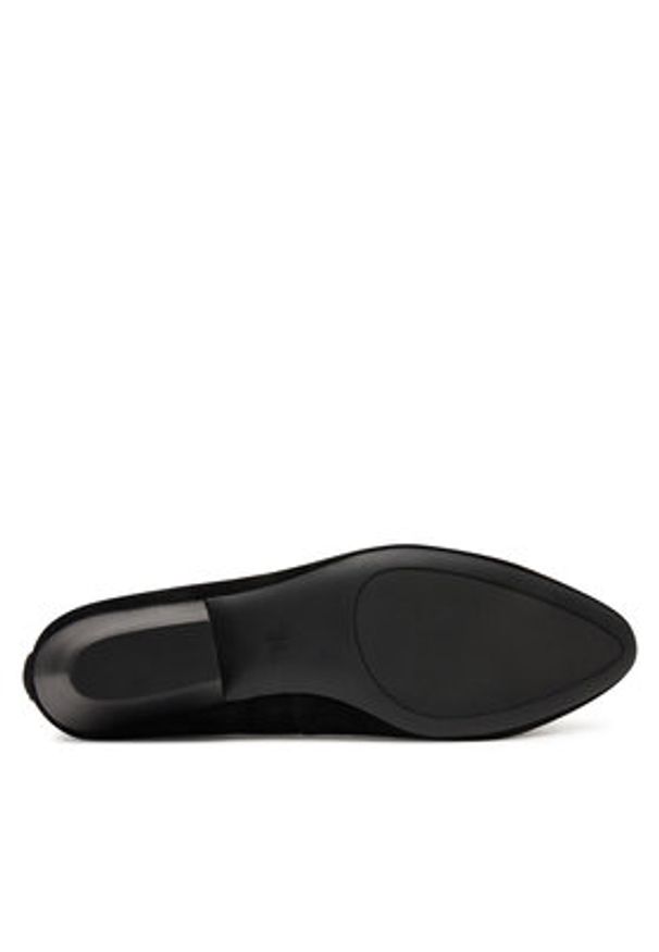 Lauren Ralph Lauren - LAUREN RALPH LAUREN Czółenka Weslee 802P15819001 Czarny. Kolor: czarny. Materiał: skóra, zamsz