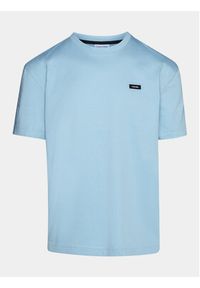 Calvin Klein T-Shirt K10K110669 Niebieski Regular Fit. Kolor: niebieski. Materiał: bawełna #6