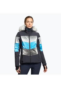 Kurtka narciarska damska CMP 30W0626 antracite. Kolor: szary. Sezon: zima. Sport: narciarstwo