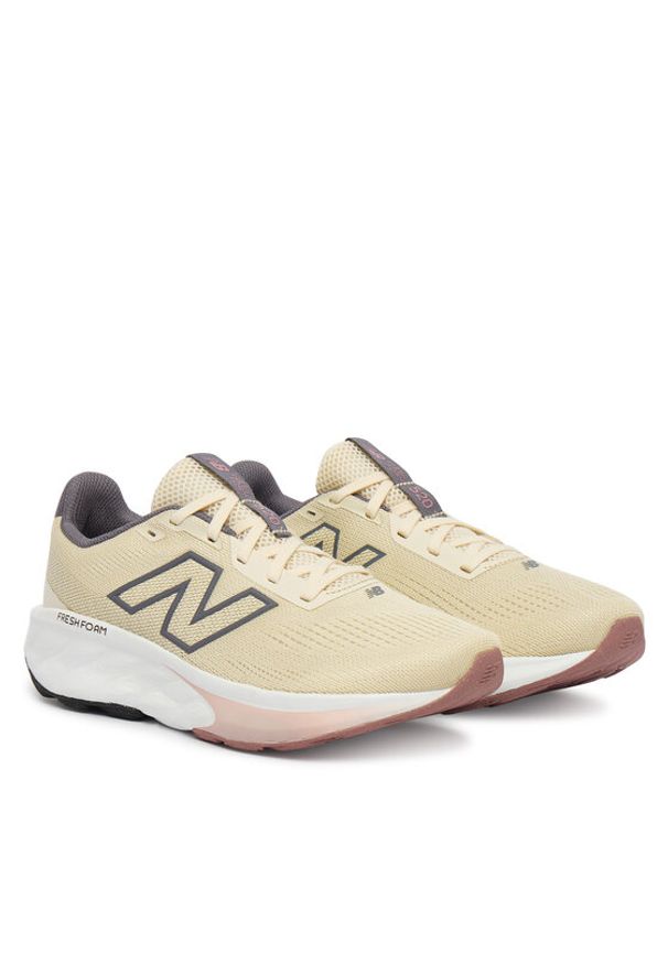 New Balance Buty do biegania Fresh Foam x 520 v9 W5207J8 Beżowy. Kolor: beżowy. Materiał: materiał