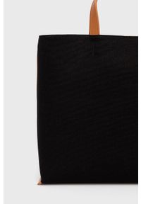 Pinko torebka kolor czarny. Kolor: czarny. Wzór: aplikacja. Dodatki: z aplikacjami. Rodzaj torebki: na ramię