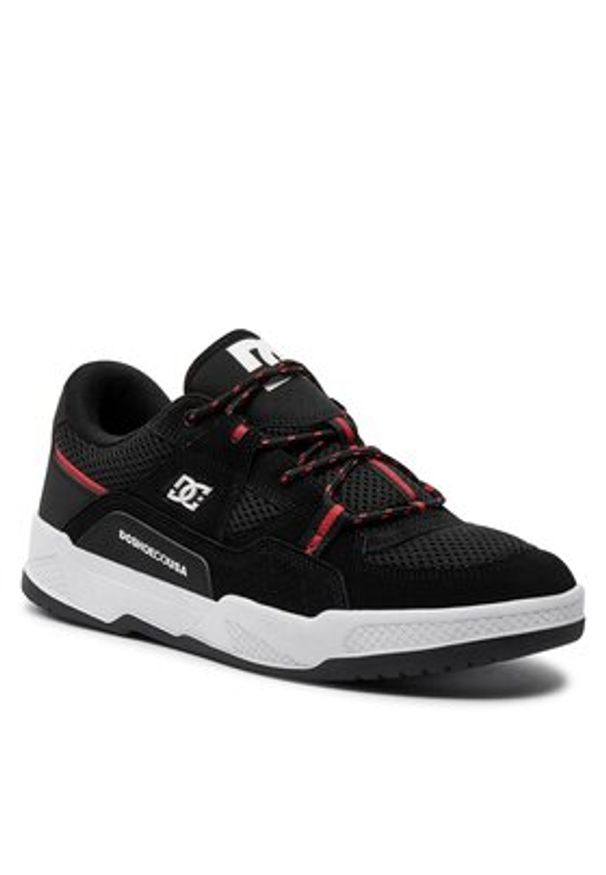 DC Shoes Sneakersy Construct ADYS100822 Czarny. Kolor: czarny. Materiał: skóra